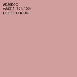 #D39D9C - Petite Orchid Color Image